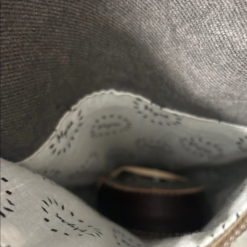Brown and Grey Myra Tote Bag - Picture 7 of 10